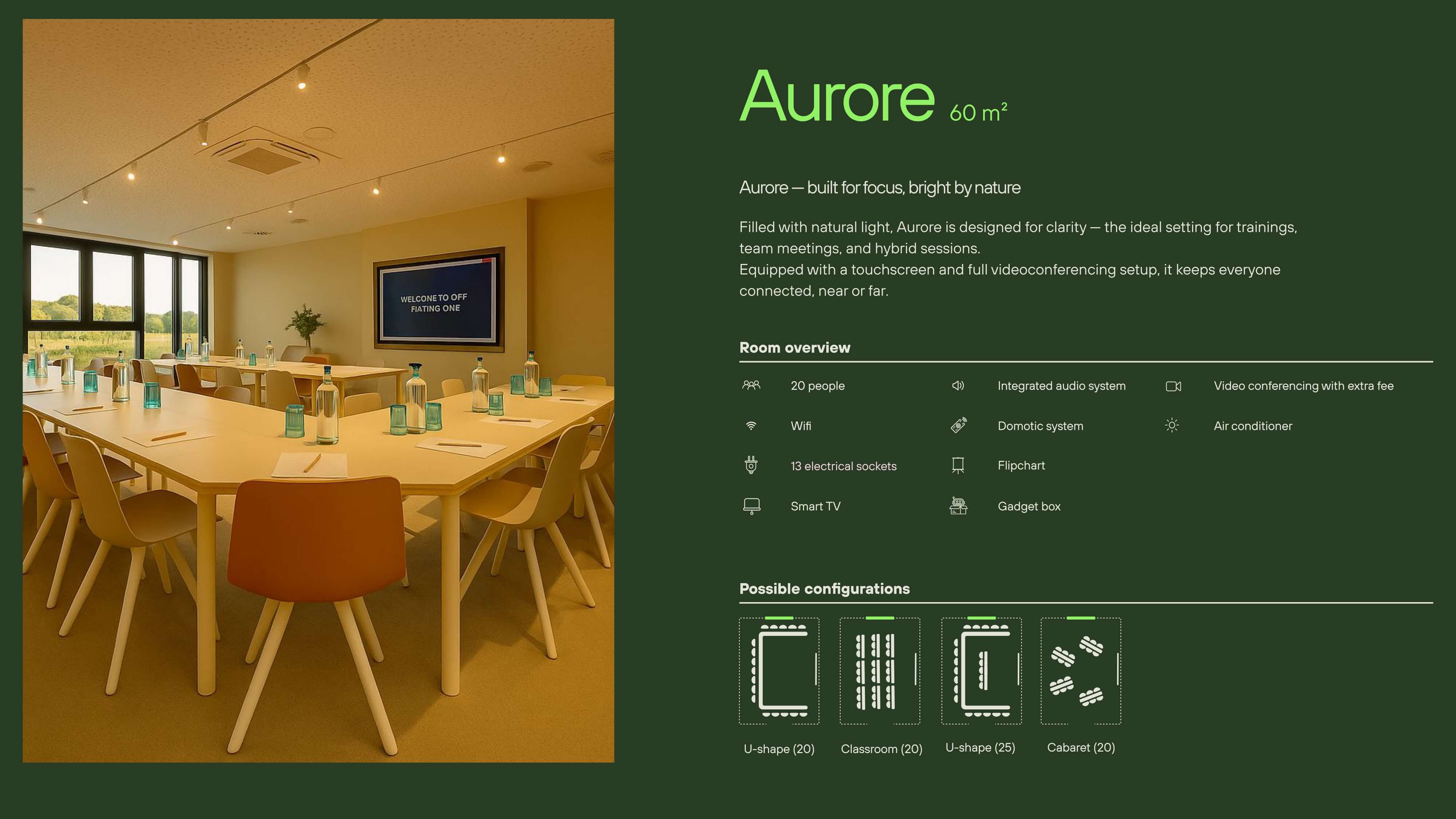 Aurore room plan