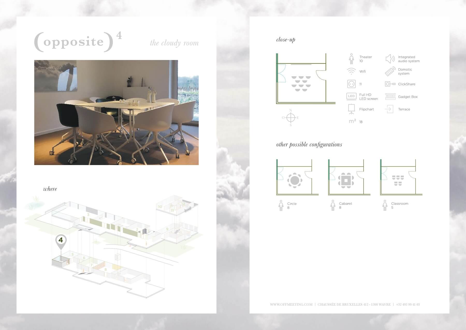 Opposite room plan